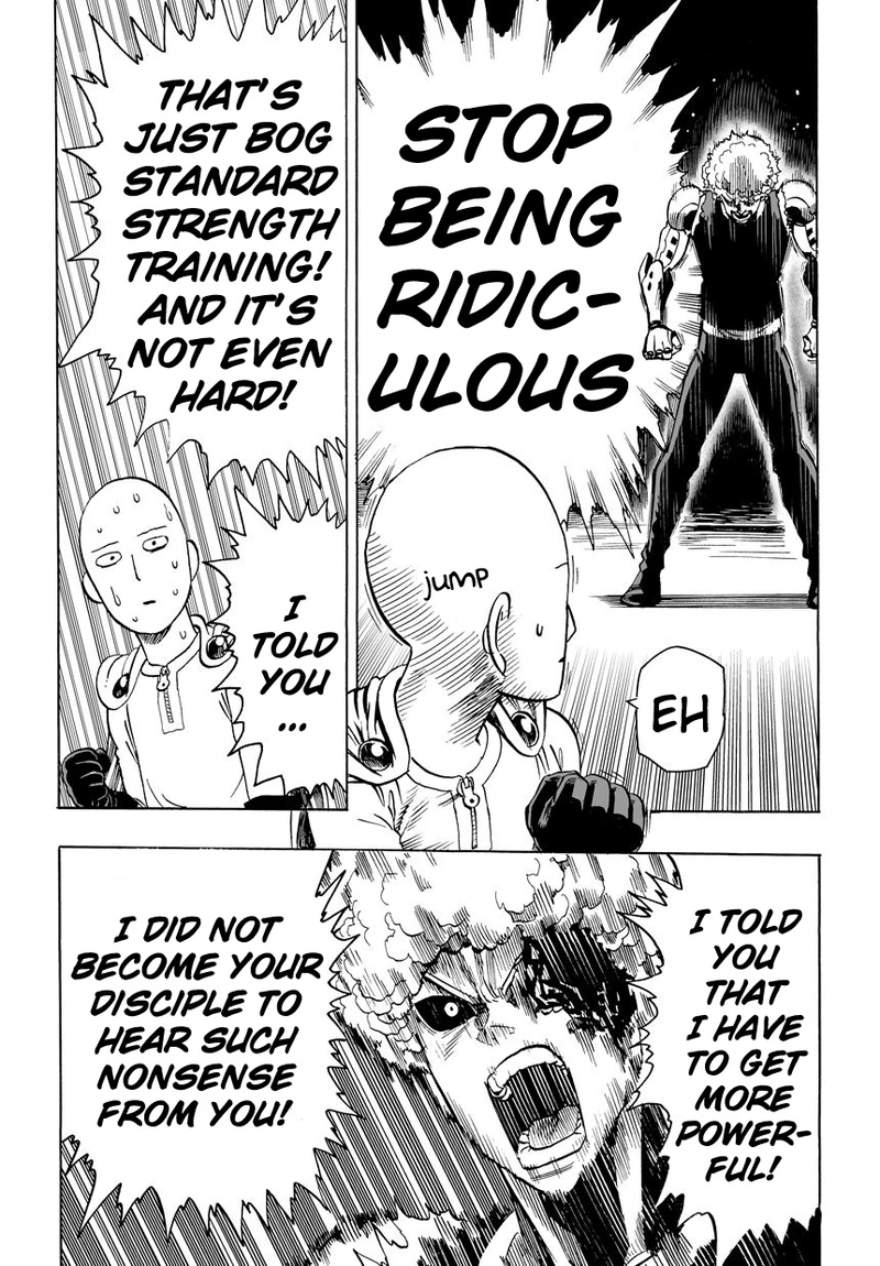 Onepunch-Man Chapter 11 page 11 - Chapter 11: The Key To His Power