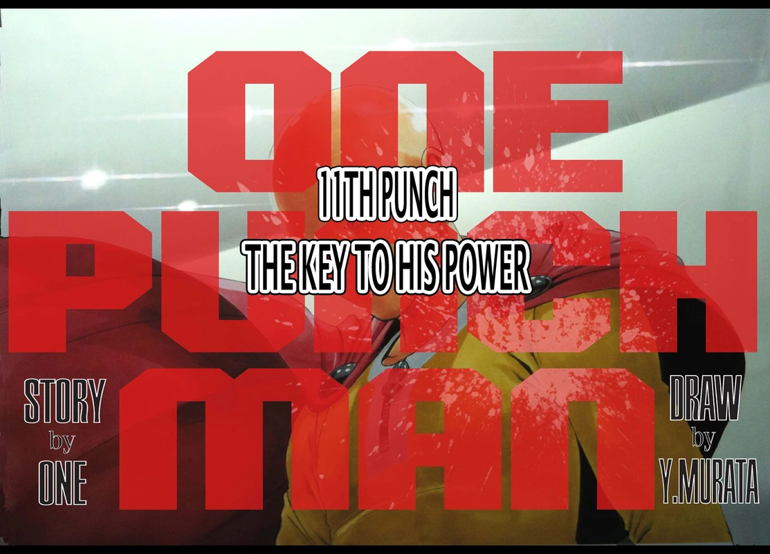 Onepunch-Man Chapter 11 page 3 - Chapter 11: The Key To His Power