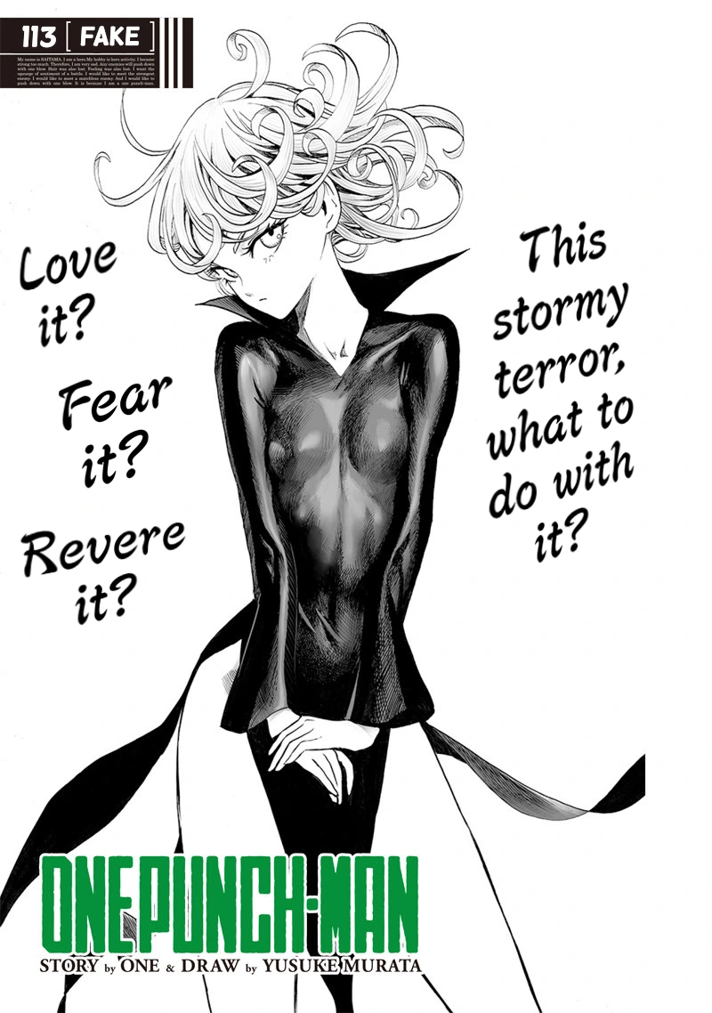 Onepunch-Man Chapter 113 page 1 - Chapter 113: Fake