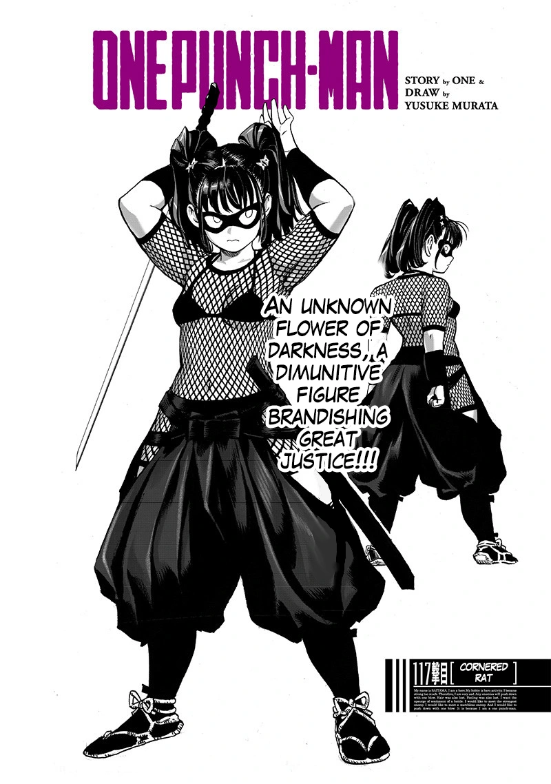 Onepunch-Man Chapter 117 page 1 - Chapter 117: Cornered Rat