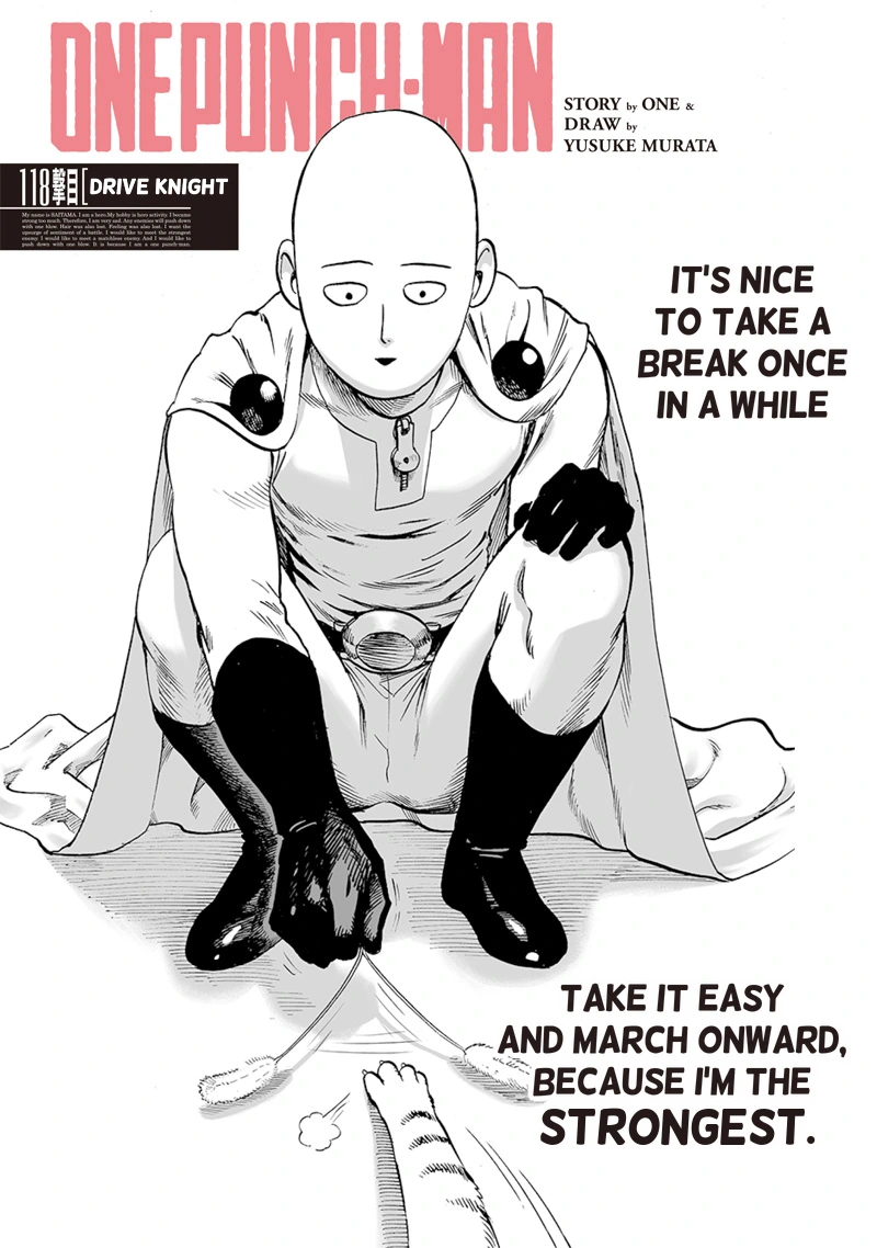 Onepunch-Man Chapter 118 page 1 - Chapter 118: Drive Knight
