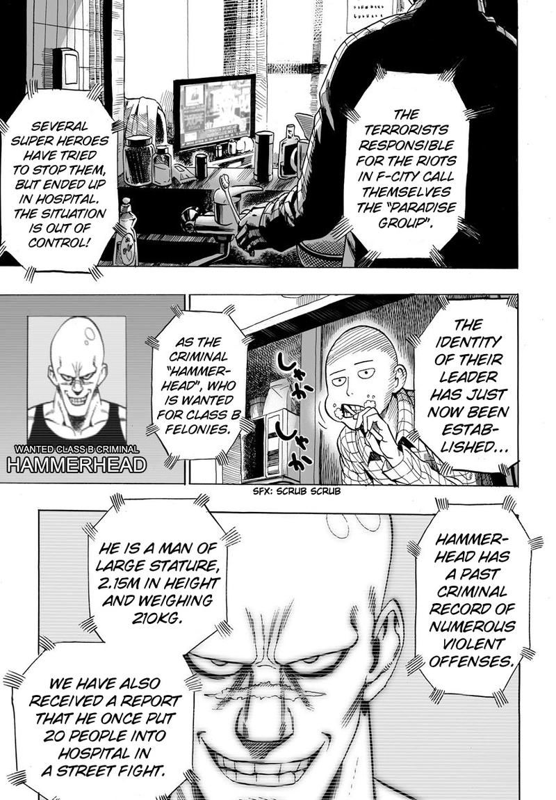 Onepunch-Man Chapter 12 page 11 - Chapter 12: Paradise Group