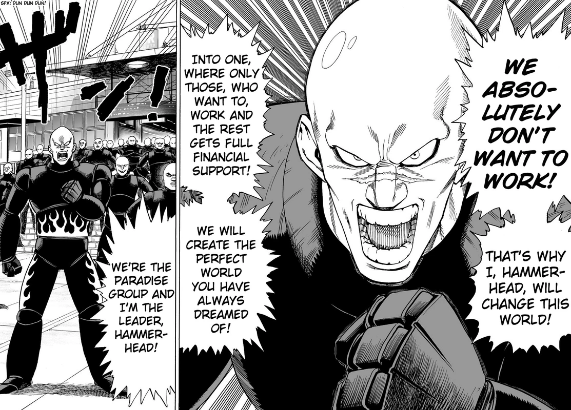 Onepunch-Man Chapter 12 page 3 - Chapter 12: Paradise Group