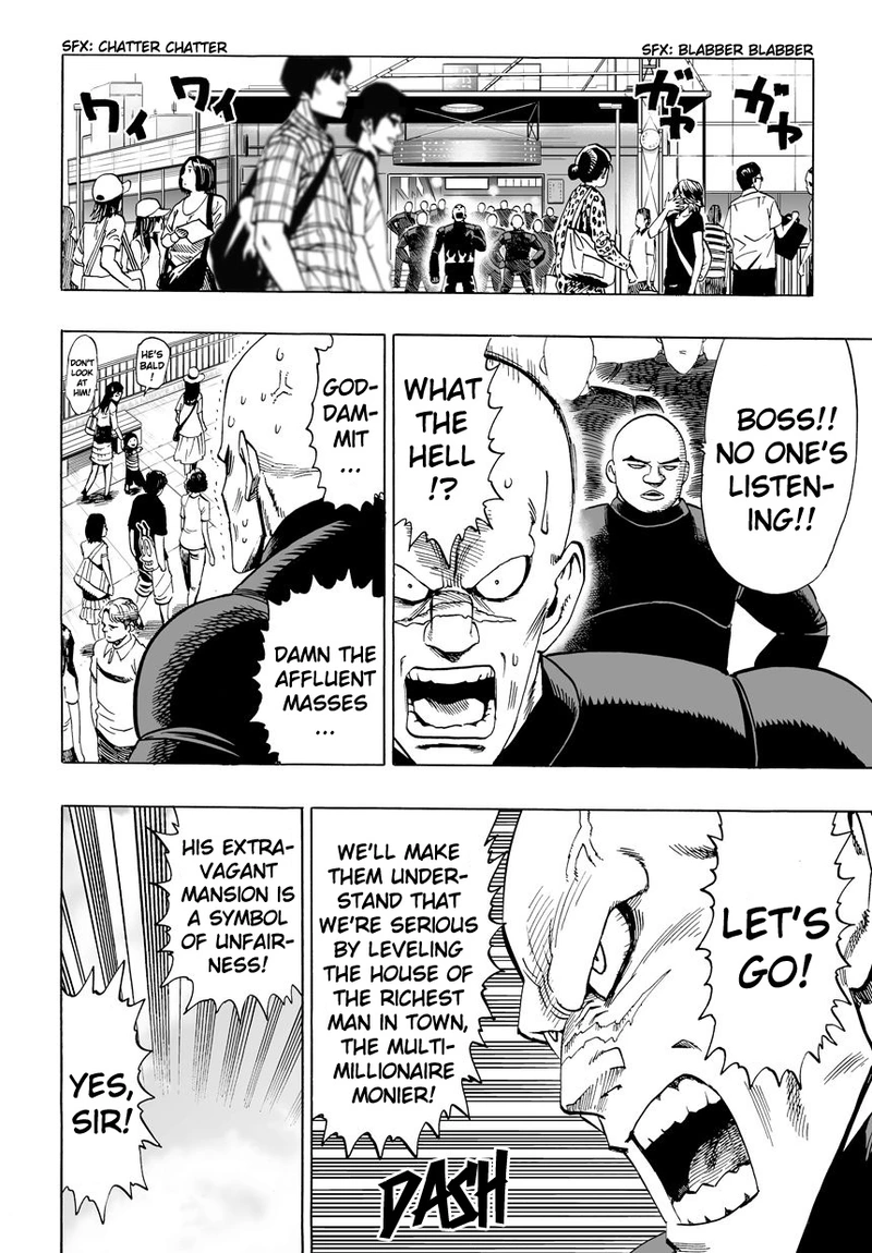 Onepunch-Man Chapter 12 page 4 - Chapter 12: Paradise Group