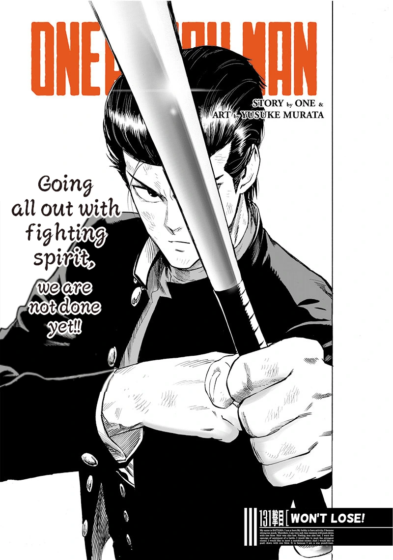 Onepunch-Man Chapter 131 page 1 - Chapter 131: Won't Lose!