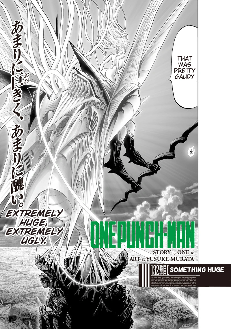 Onepunch-Man Chapter 132 page 1 - Chapter 132: Something Huge