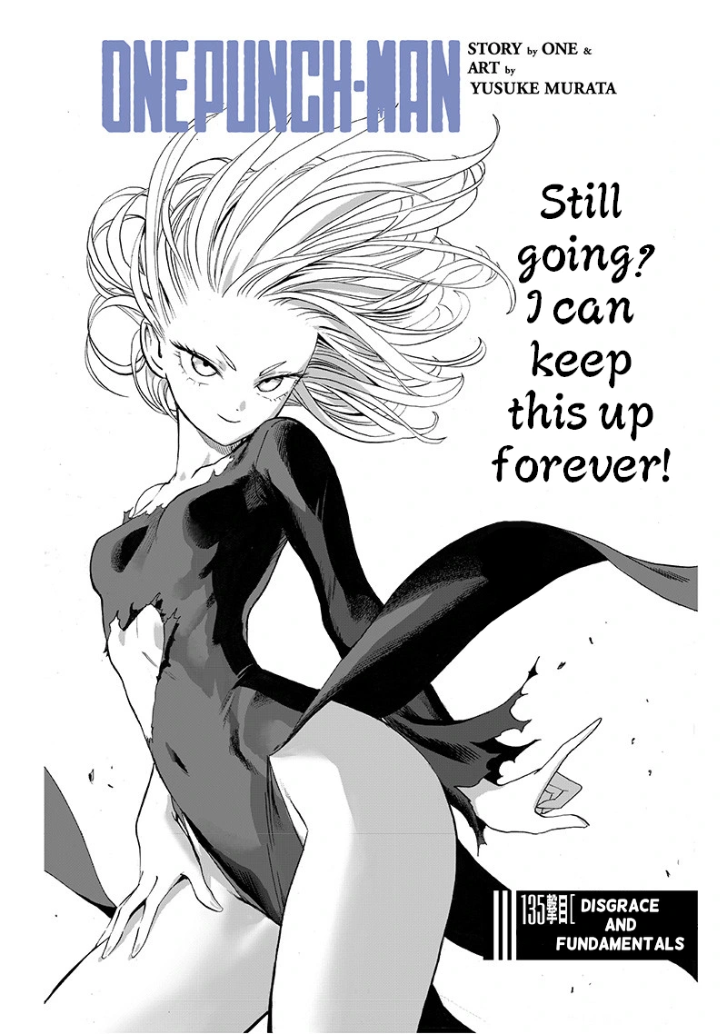 Onepunch-Man Chapter 135 page 1 - Chapter 135: Disgrace and Fundamentals