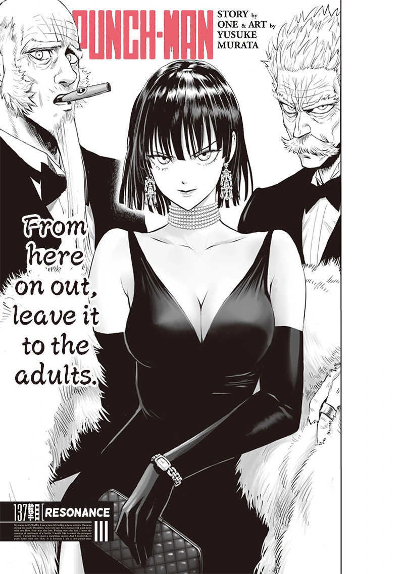 Onepunch-Man Chapter 137 page 1 - Chapter 137: Resonance