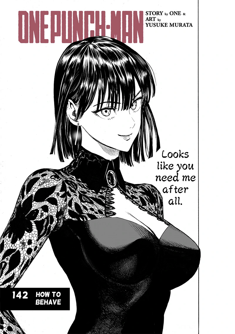 Onepunch-Man Chapter 142 page 1 - Chapter 142: How To behave