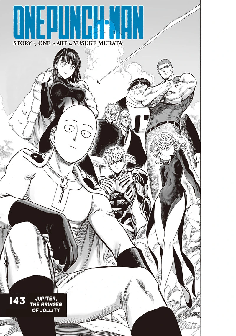 Onepunch-Man Chapter 143 page 1 - Chapter 143: Jupiter, The Bringer Of Jollity