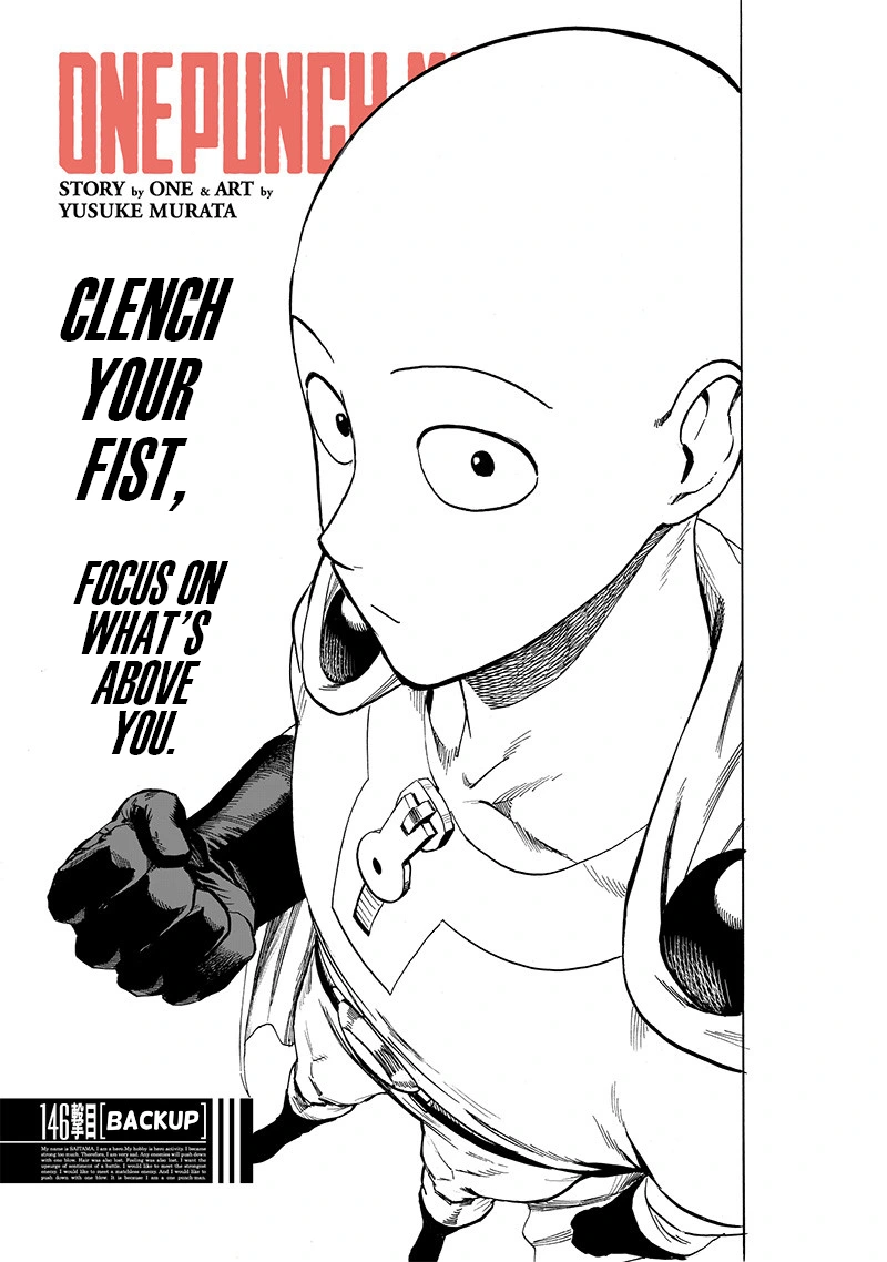 Onepunch-Man Chapter 146 page 1 - Chapter 146: Backup