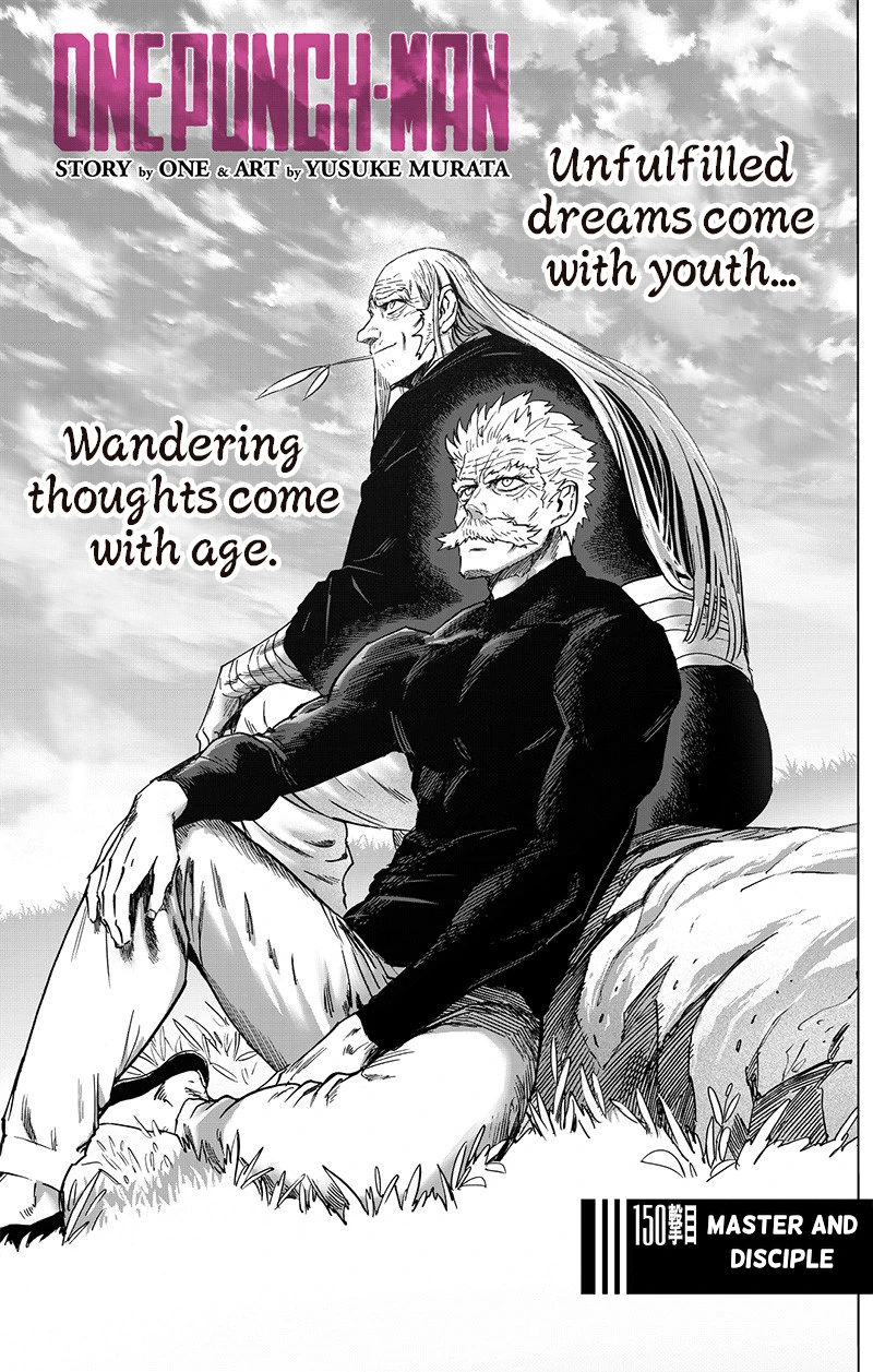Onepunch-Man Chapter 150 page 1 - Chapter 150: Master and Disciple