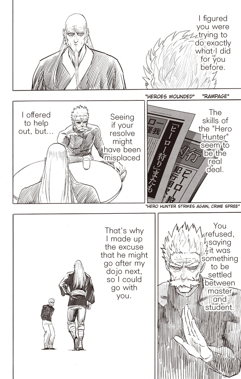 Onepunch-Man Chapter 150 page 18 - Chapter 150: Master and Disciple