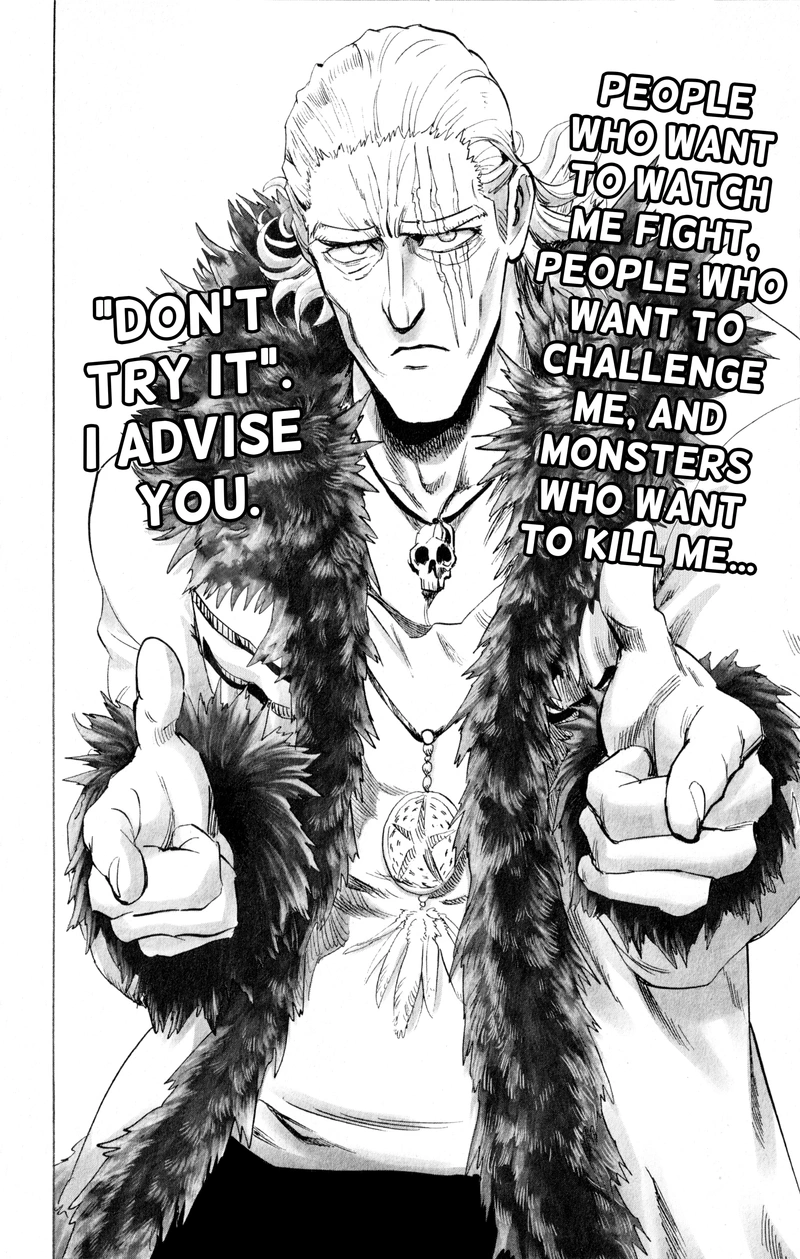 Onepunch-Man Chapter 151.5 page 5 - Chapter 151.5: The Style Of A King | Volume 30 Extras