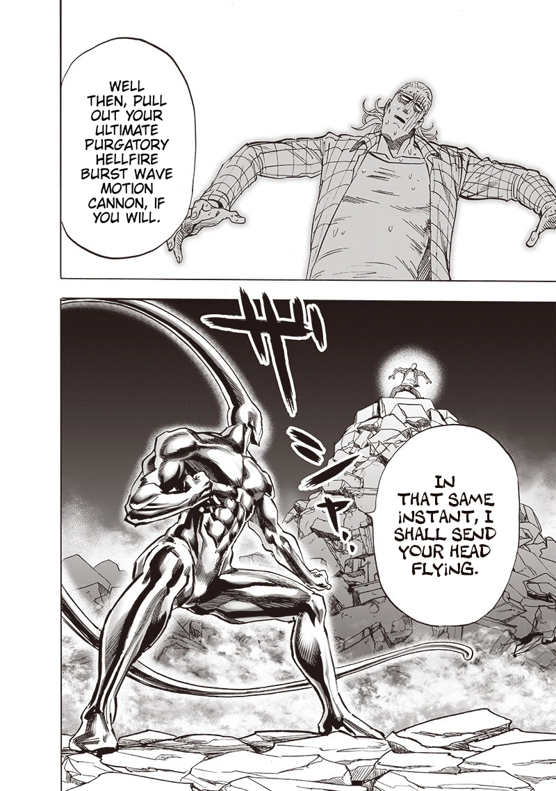 Onepunch-Man Chapter 154 page 13 - Chapter 154: Ultimate Purgatory Hellfire Burst Wave-Motion Cannon