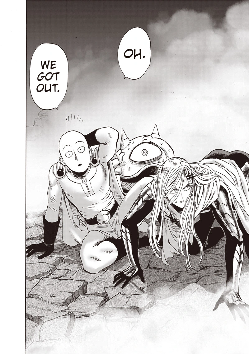 Onepunch-Man Chapter 154 page 34 - Chapter 154: Ultimate Purgatory Hellfire Burst Wave-Motion Cannon