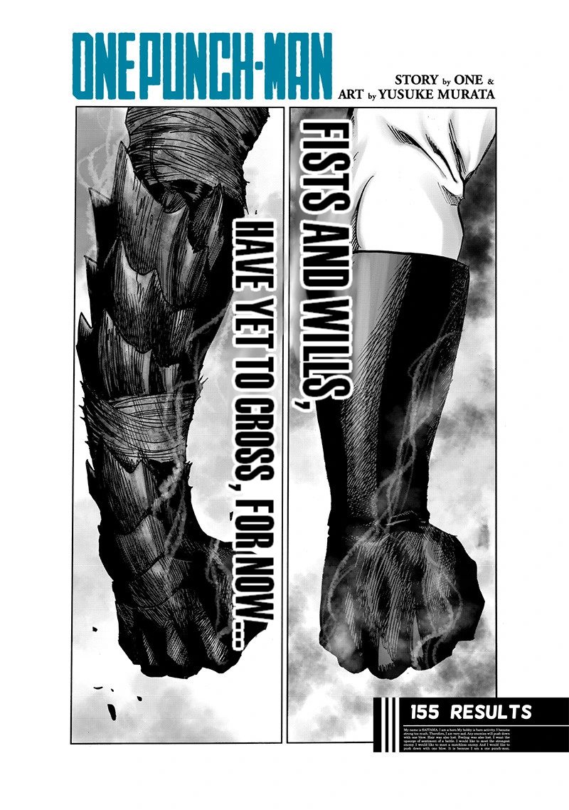 Onepunch-Man Chapter 155 page 1 - Chapter 155: Results