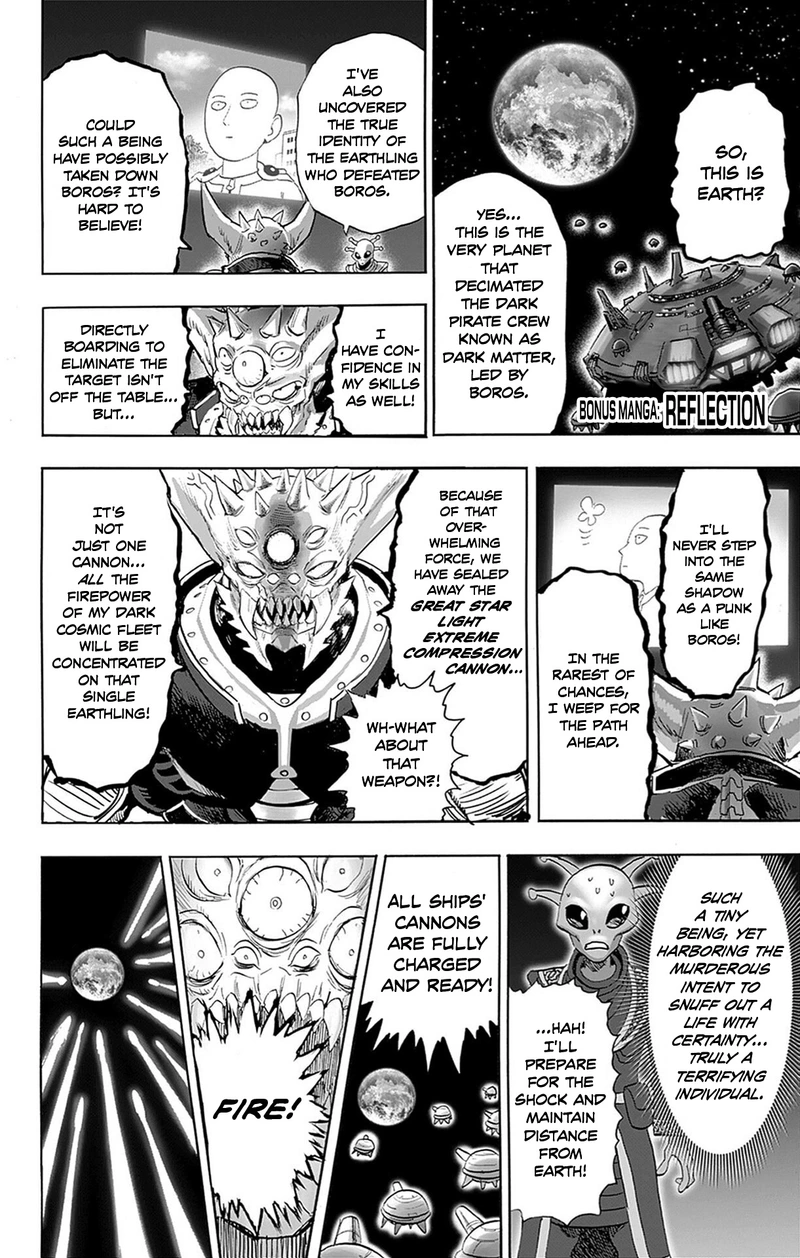Onepunch-Man Chapter 162.5 page 4 - Chapter 162.5: Reflection | Volume 32 Extras