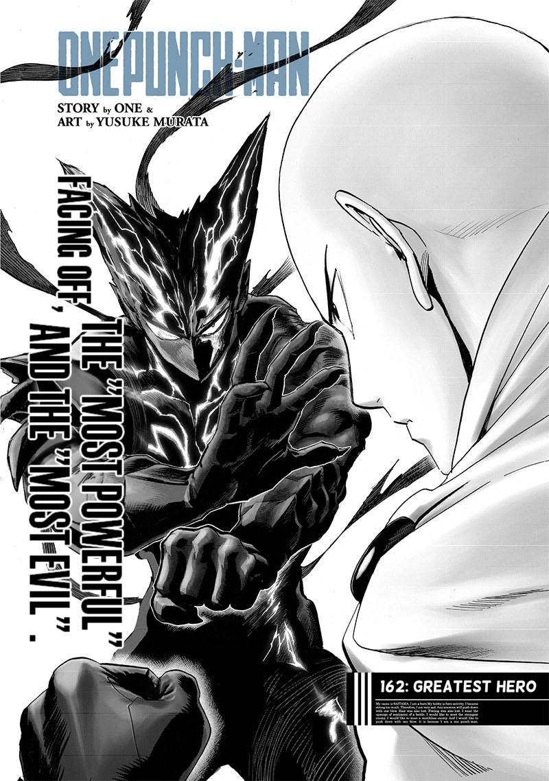 Onepunch-Man Chapter 162 page 1 - Chapter 162: Greatest Hero