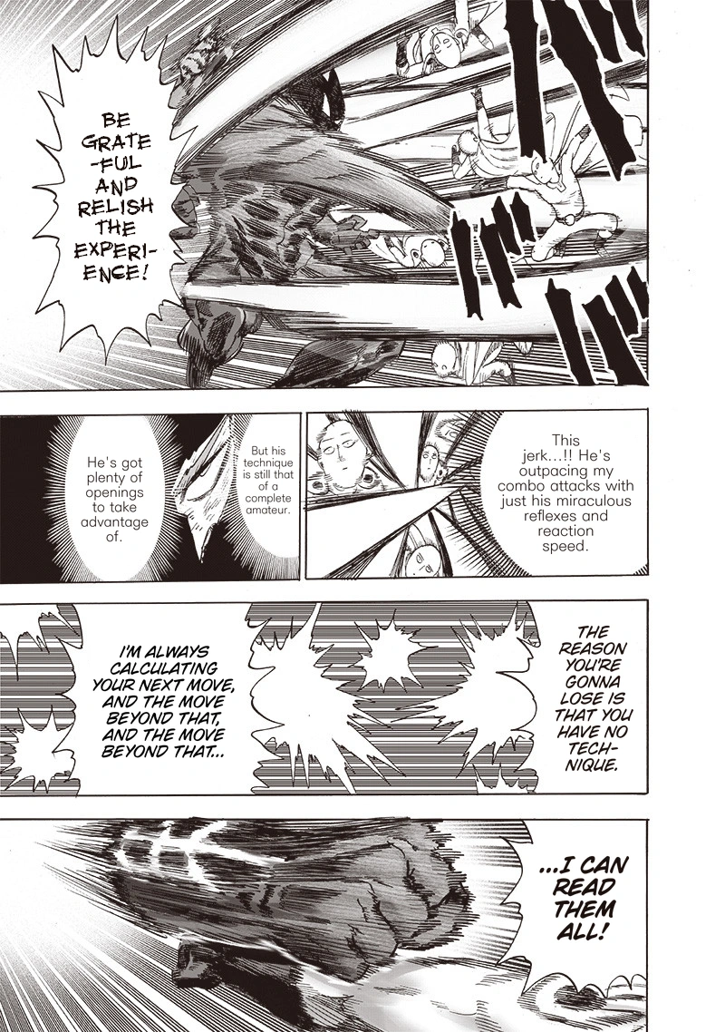 Onepunch-Man Chapter 163 page 13 - Chapter 163: Tougher Than a Mountain