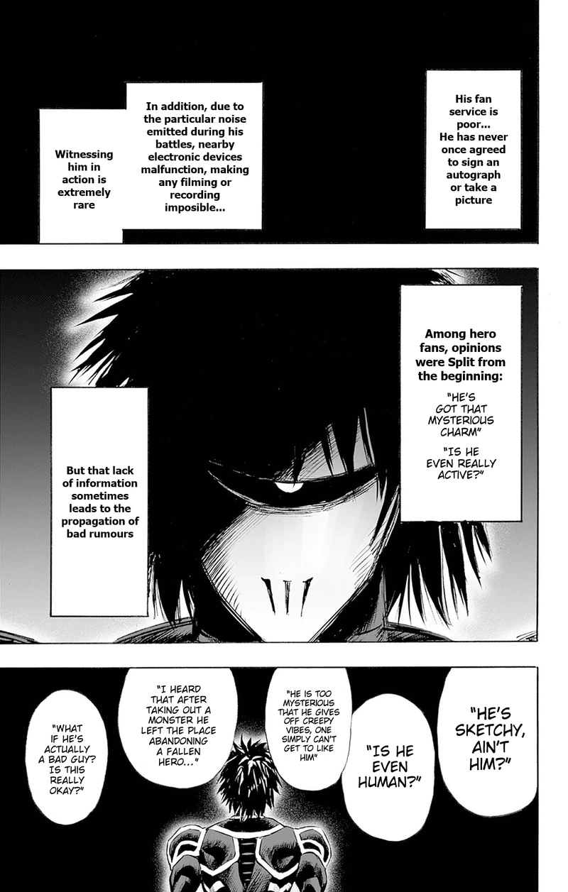 Onepunch-Man Chapter 166.5 page 10 - Chapter 166.5: Rumors About Drive Knight | Volume 33 Extras