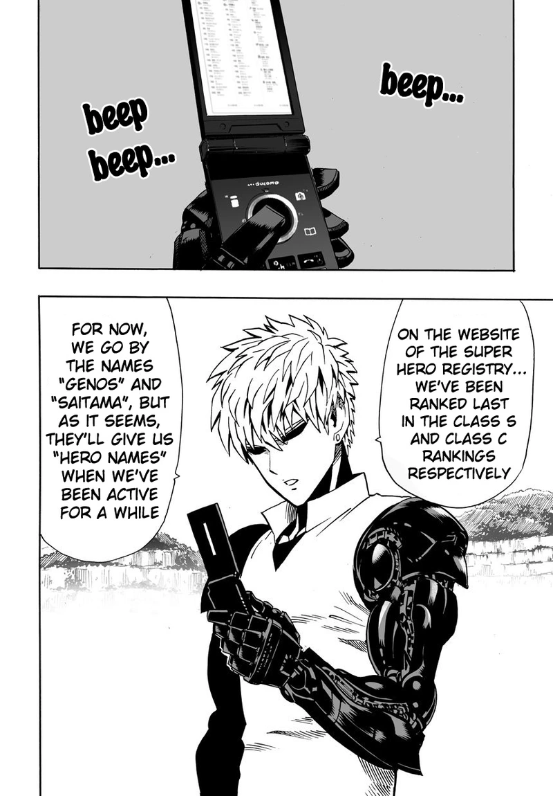 Onepunch-Man Chapter 17 page 2 - Chapter 17: Sparring