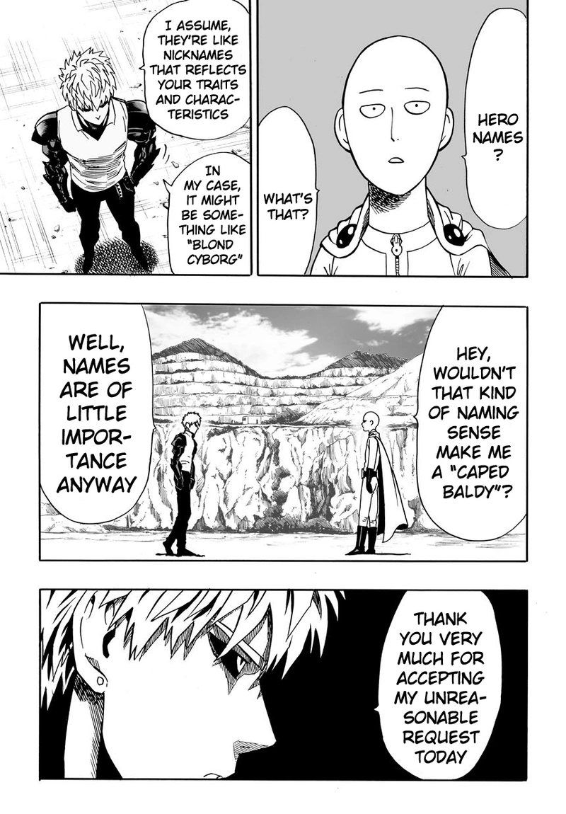 Onepunch-Man Chapter 17 page 3 - Chapter 17: Sparring