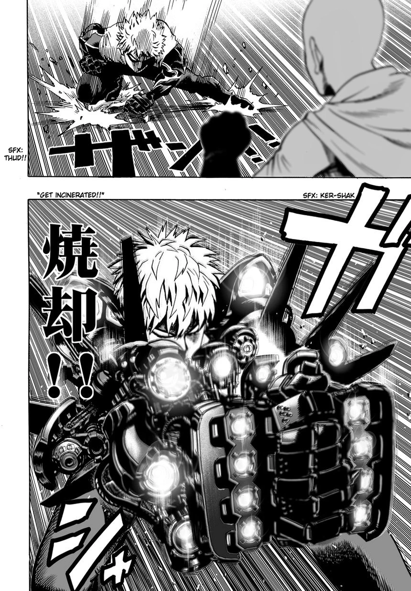 Onepunch-Man Chapter 17 page 34 - Chapter 17: Sparring