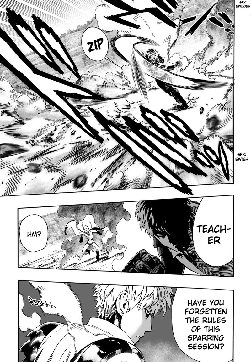 Onepunch-Man Chapter 17 page 37 - Chapter 17: Sparring