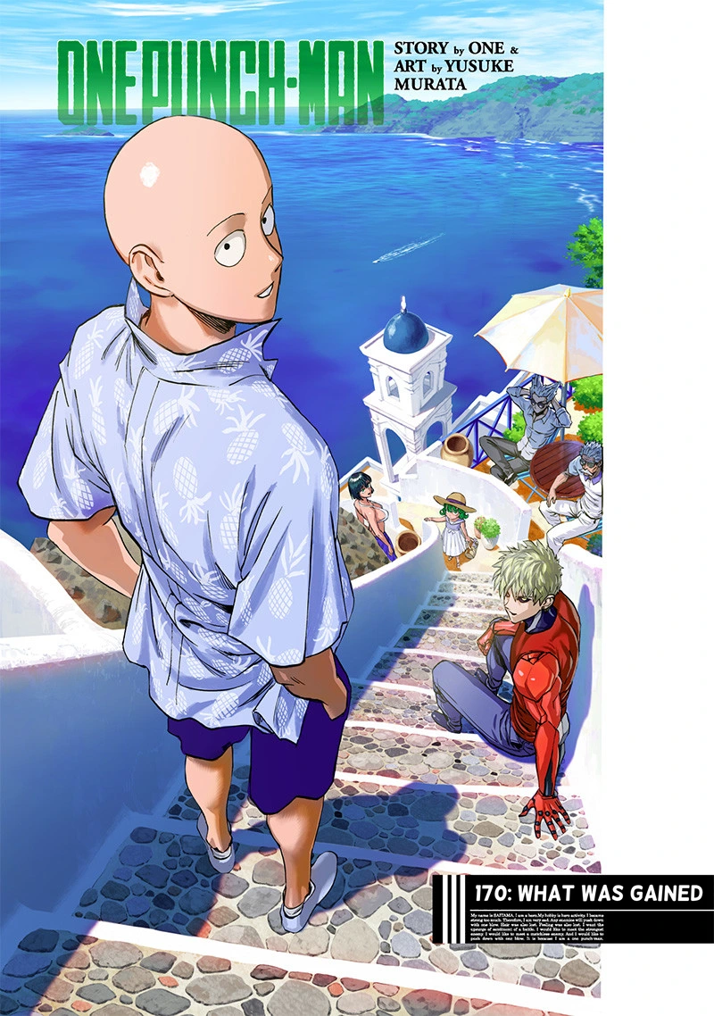 Onepunch-Man Chapter 170 page 1 - Chapter 170: What was Gained