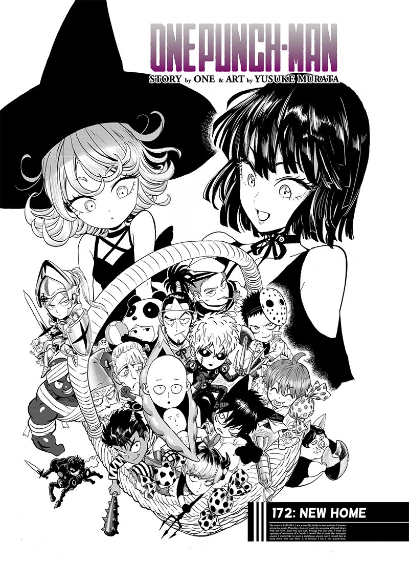 Onepunch-Man Chapter 172 page 1 - Chapter 172: New Home