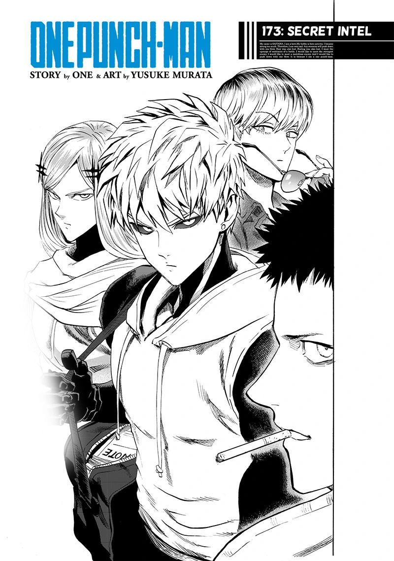 Onepunch-Man Chapter 173 page 1 - Chapter 173: Secret Intel