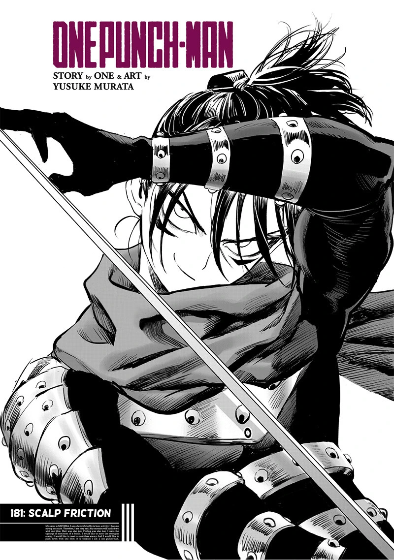 Onepunch-Man Chapter 181 page 1 - Chapter 181: Scalp Friction