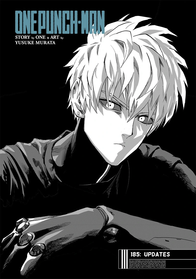 Onepunch-Man Chapter 185 page 1 - Chapter 185: Updates