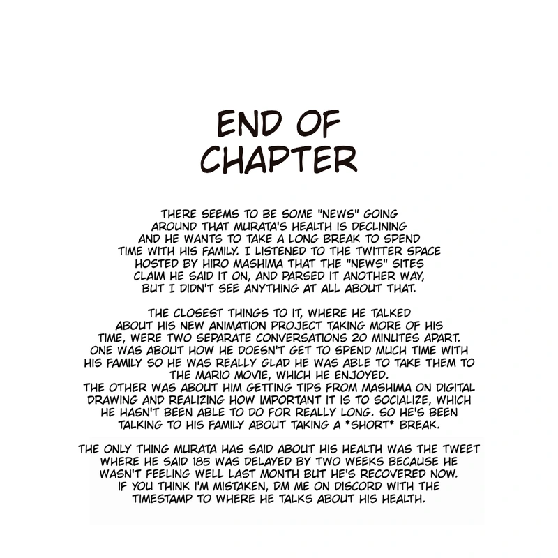 Onepunch-Man Chapter 185 page 29 - Chapter 185: Updates