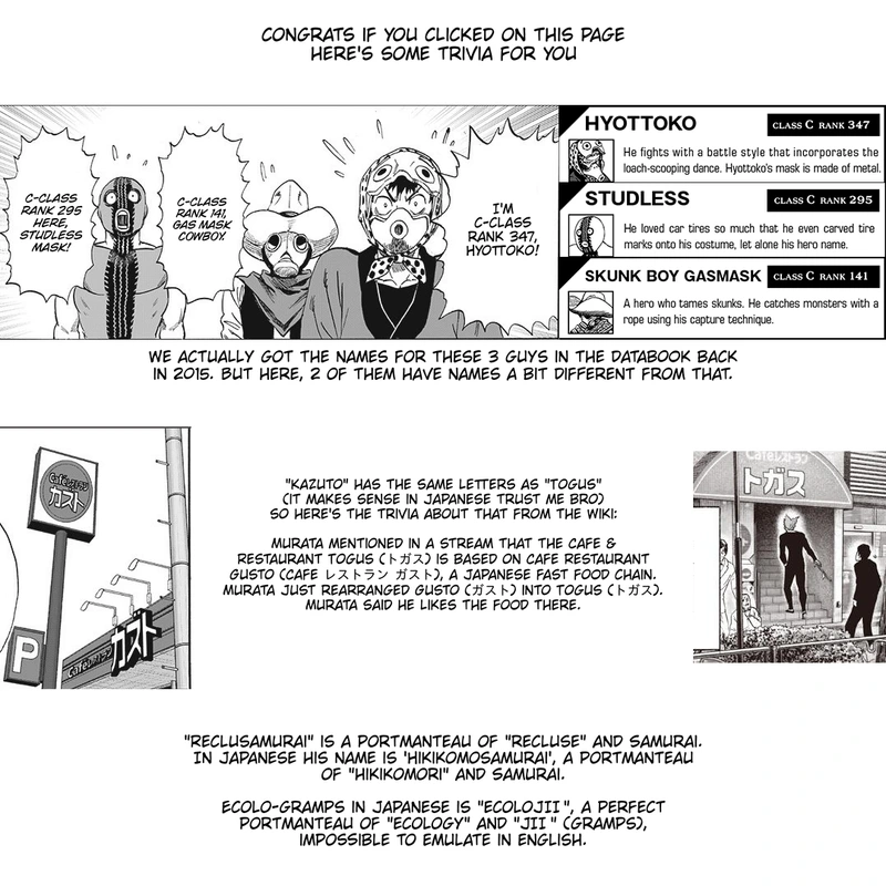Onepunch-Man Chapter 185 page 30 - Chapter 185: Updates