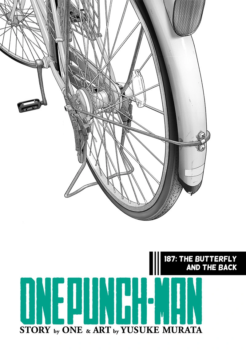Onepunch-Man Chapter 187 page 1 - Chapter 187: The Butterfly and The Back
