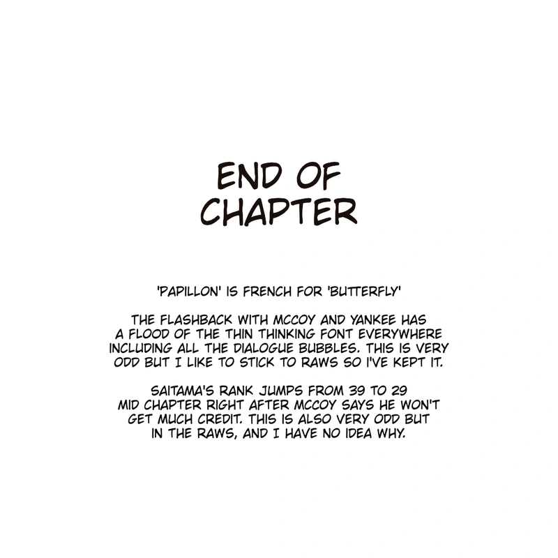 Onepunch-Man Chapter 187 page 42 - Chapter 187: The Butterfly and The Back