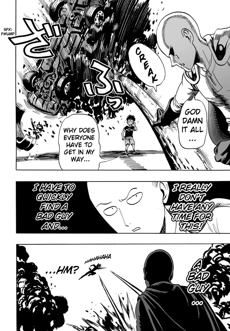 Onepunch-Man Chapter 19 page 23 - Chapter 19: No Time for This
