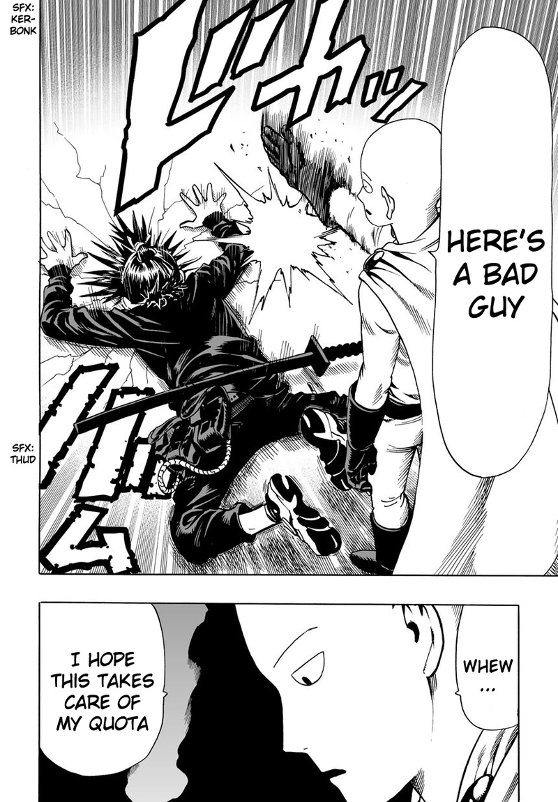 Onepunch-Man Chapter 19 page 25 - Chapter 19: No Time for This