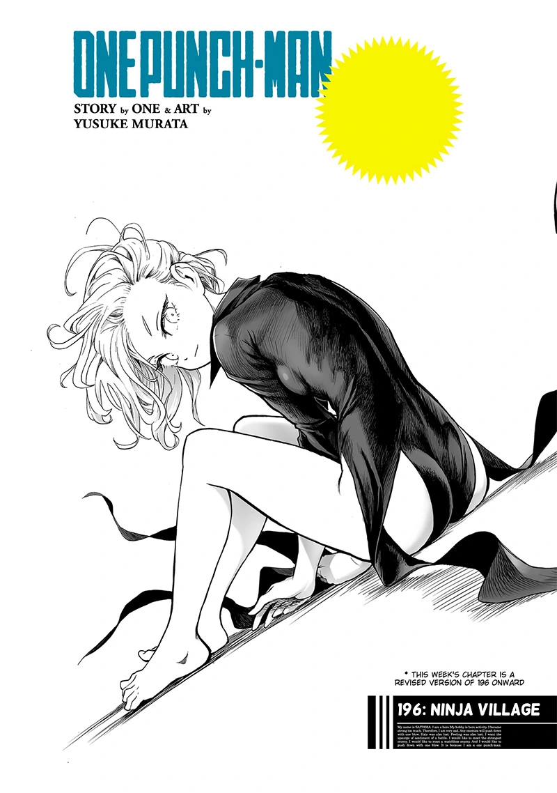 Onepunch-Man Chapter 196 page 1 - Chapter 196: Ninja Village