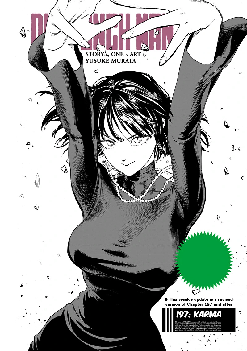 Onepunch-Man Chapter 197 page 1 - Chapter 197: Karma