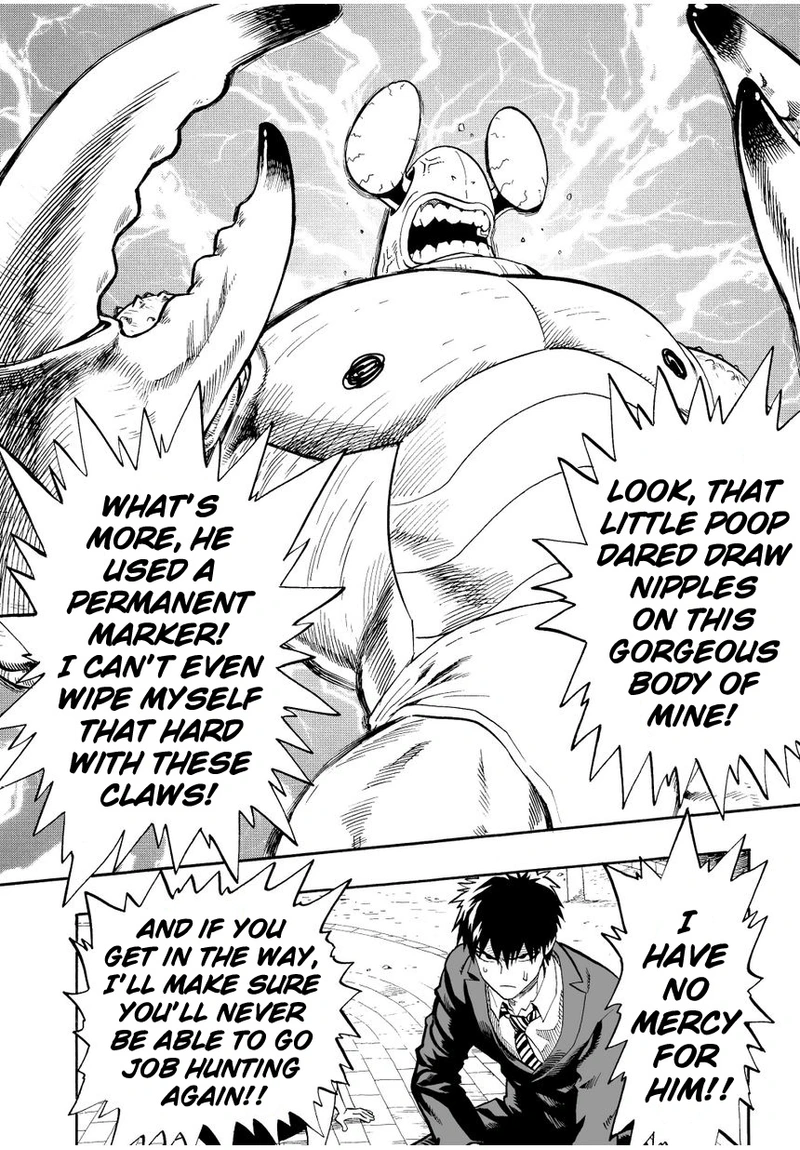 Onepunch-Man Chapter 2 page 11 - Chapter 2: Crab and Job Hunting