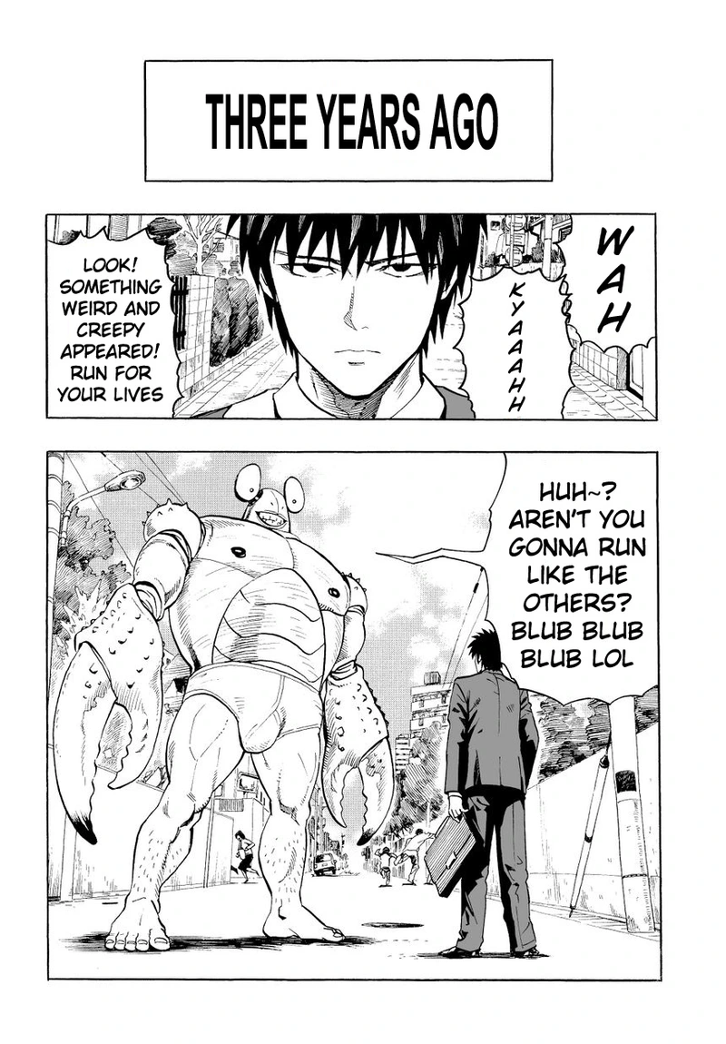 Onepunch-Man Chapter 2 page 2 - Chapter 2: Crab and Job Hunting
