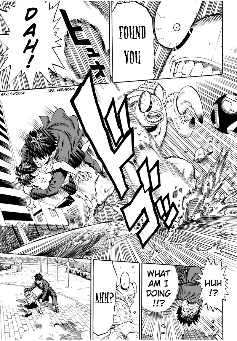 Onepunch-Man Chapter 2 page 9 - Chapter 2: Crab and Job Hunting
