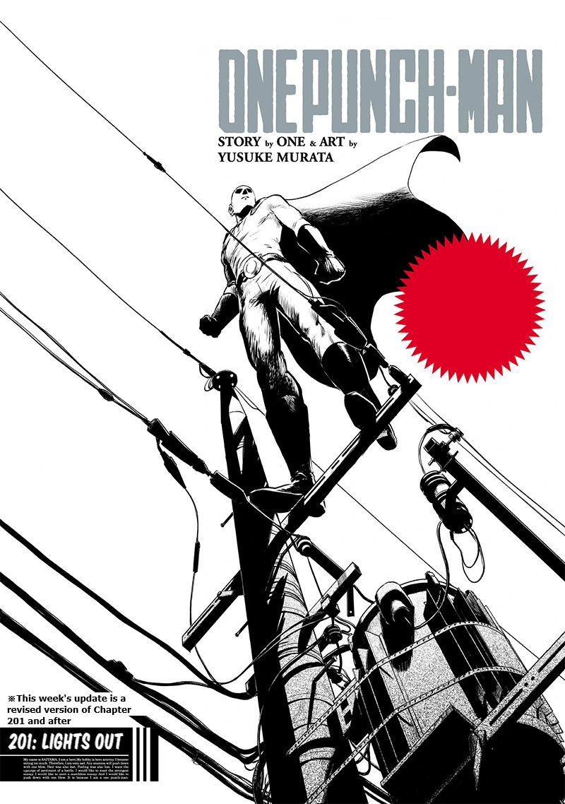 Onepunch-Man Chapter 201 page 1 - Chapter 201: Lights Out