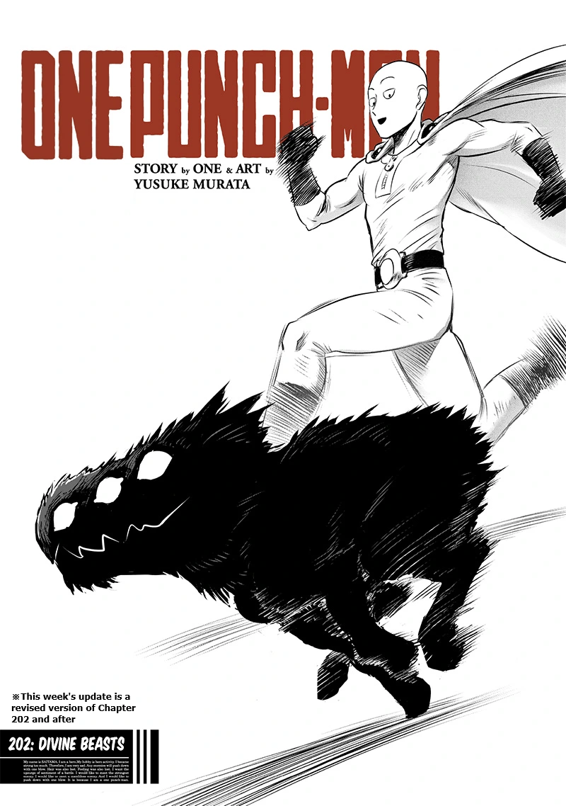 Onepunch-Man Chapter 202 page 1 - Chapter 202: Divine Beasts