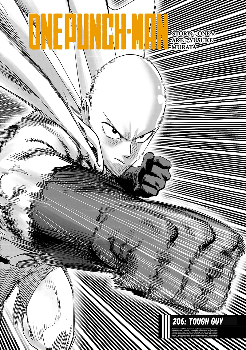 Onepunch-Man Chapter 206 page 1 - Chapter 206: Tough Guy