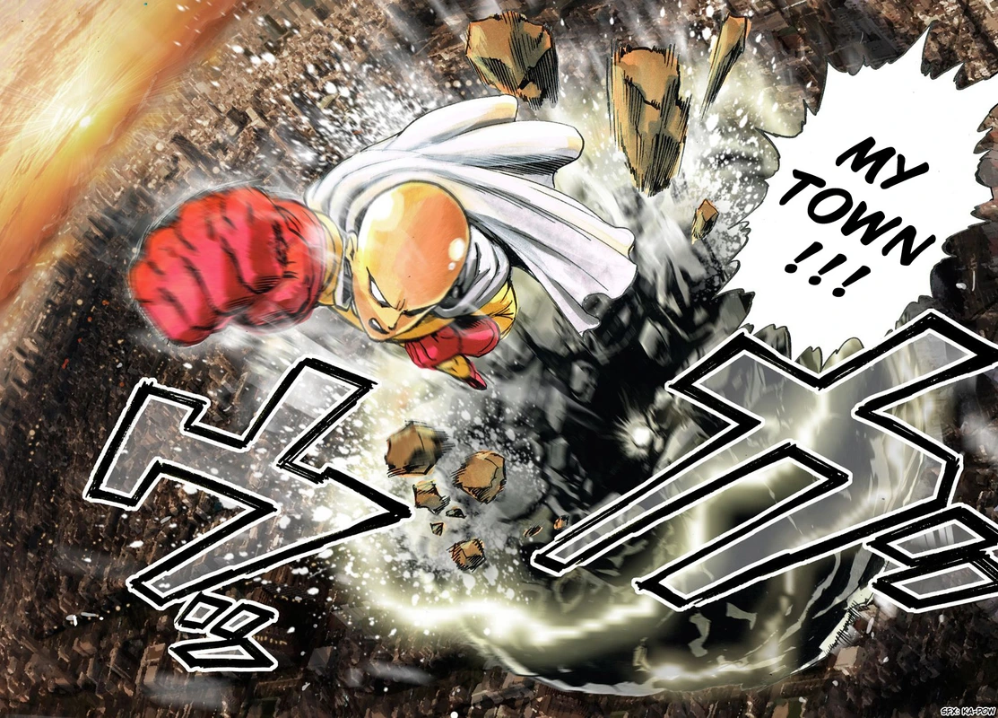 Onepunch-Man Chapter 21 page 100 - Chapter 21: Giant Meteor