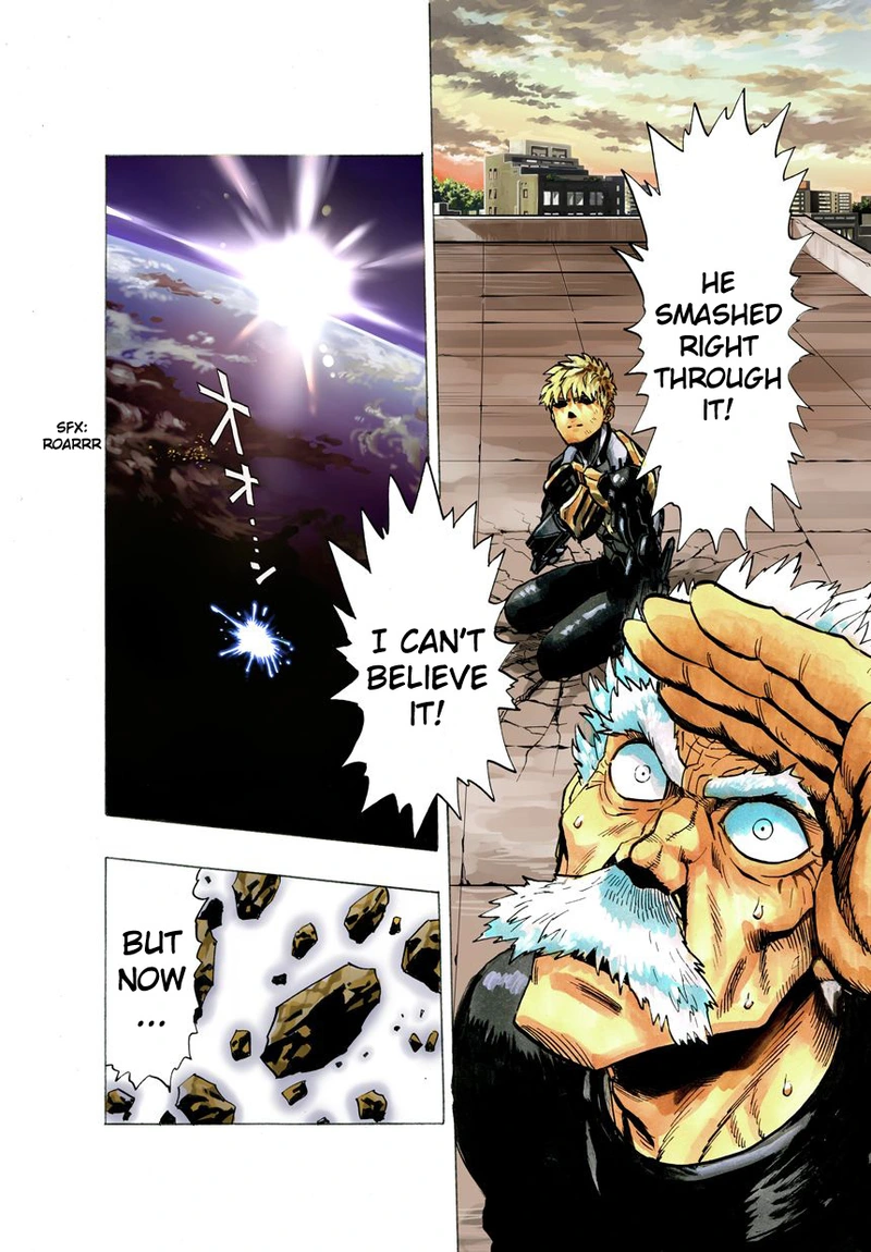 Onepunch-Man Chapter 21 page 105 - Chapter 21: Giant Meteor